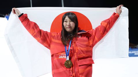 Титла за Япония в дисциплината биг еър в сноуборда за жени