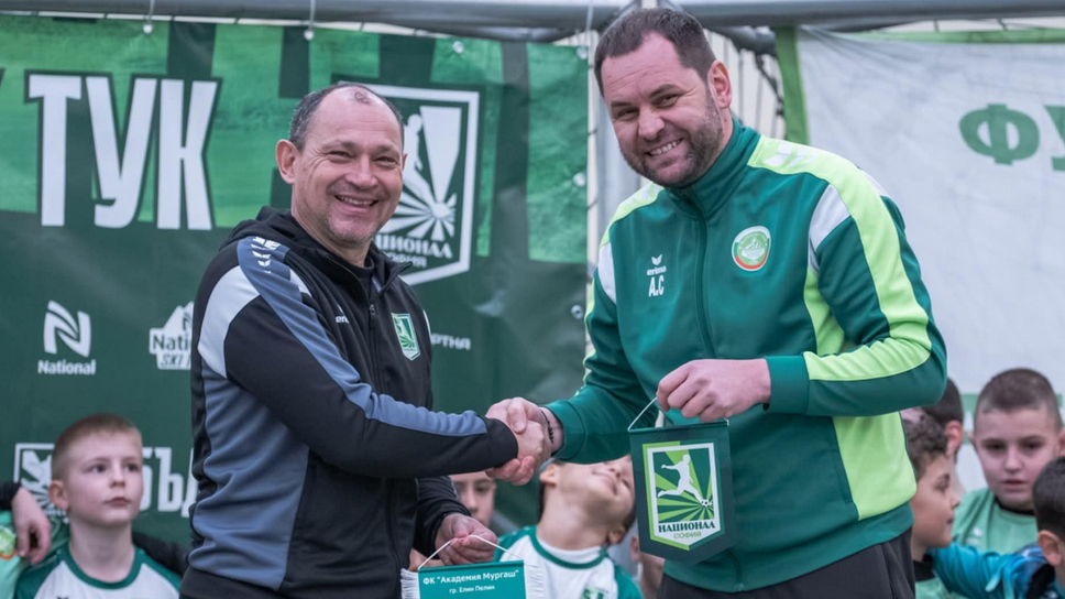 ФК Национал и ФК Академия Мургаш Елин Пелин подписаха договор