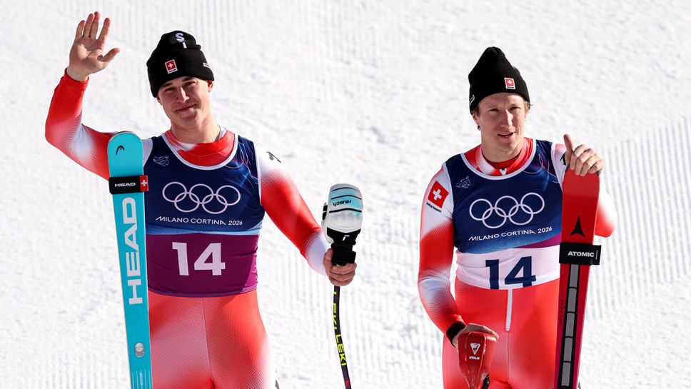 С брилянтно каране в слаломния манш на мъжката отборна комбинация