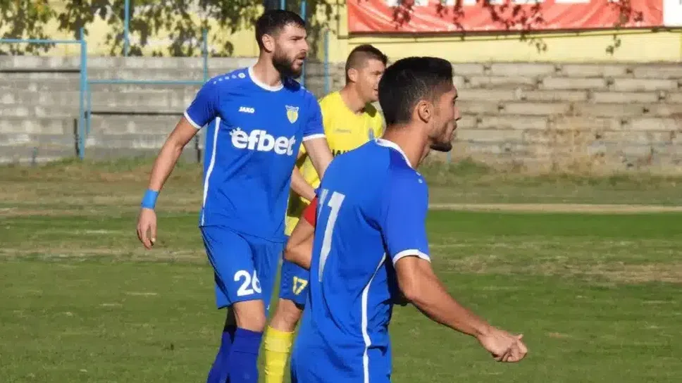 Един от основните футболисти на Гигант Съединение – Агоп Кочиян