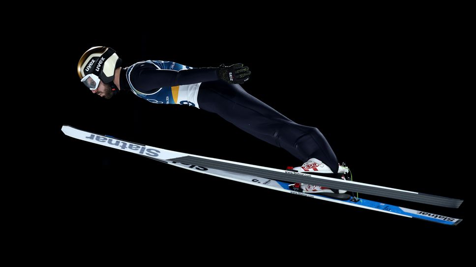 Владимир Зографски записа разочароващо участие в състезанието по ски скокове