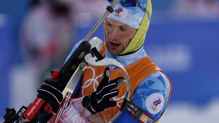 Руският биатлонист Александър Логинов, двукратен бронзов медалист от Олимпийските игри