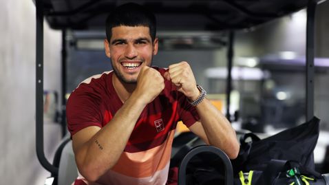  Алкарас: Искам да бъда ентусиазъм за децата като Надал и Федерер 