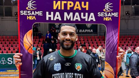 Шон Смит е най-полезният играч при победата на "моряците"