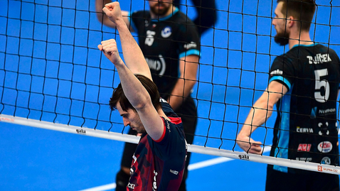 Николай Къртев е блокировач №1 в редовния сезон Чехия