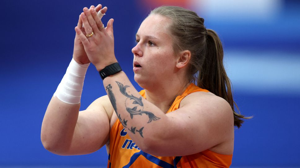 Световната шампионка в тласкането на гюле Джесика Схилдер беше коронясана