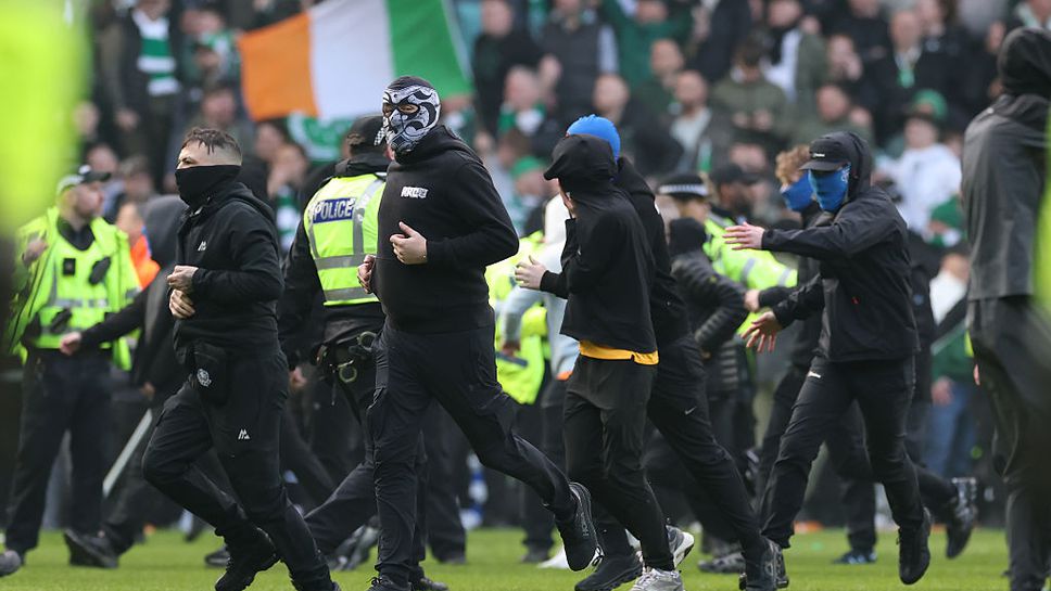 Полицията в Шотландия е задържала десетки фенове след дербито между Рейнджърс и Селтик