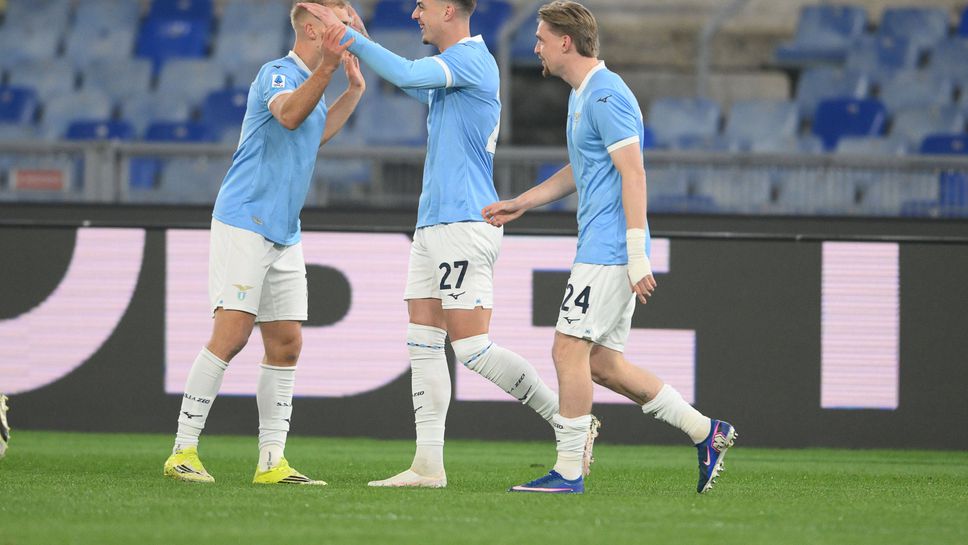 Лацио се измъкна от нов провал в добавеното време