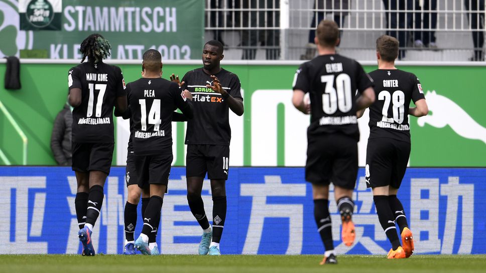 Борусия (М) не се затрудни с боксовата круша на Бундеслигата