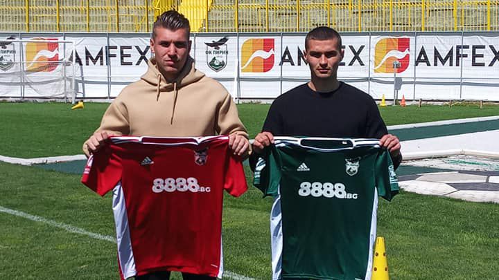 Новите попълнения на Пирин Благоевград Вячеслав Велев и Максим Ковальов
