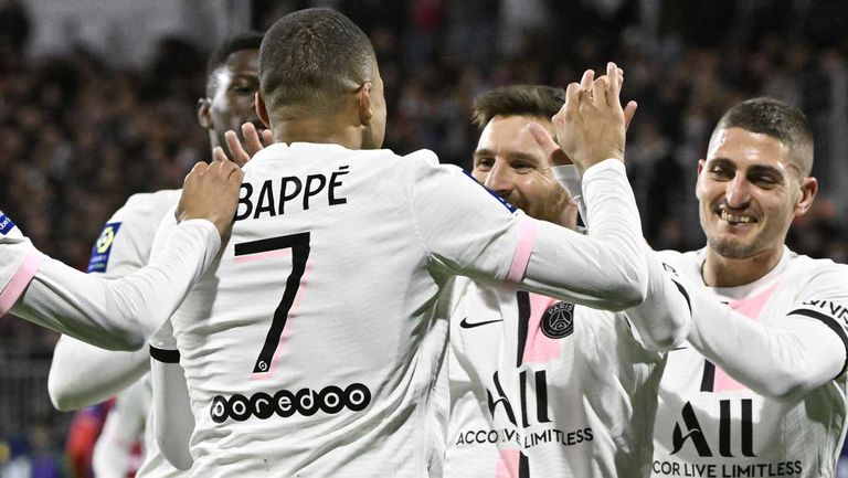 Пари Сен Жермен постигна очаквана победа с 6 1 в гостуването