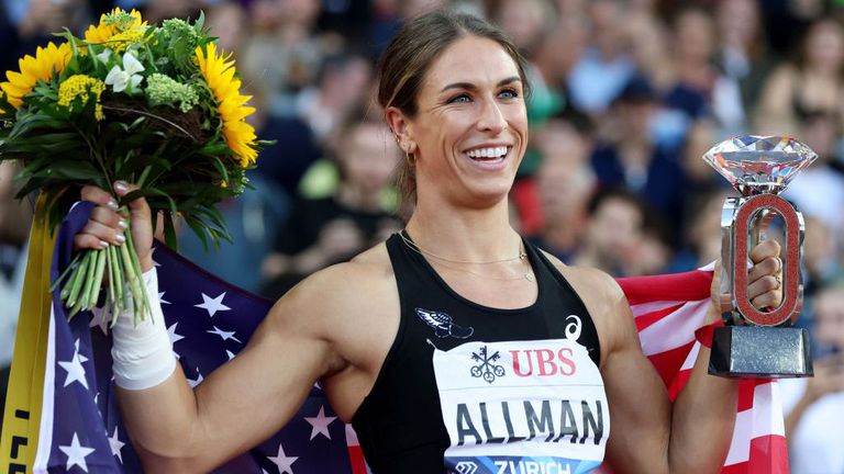 Олимпийската шампионка Валъри Алман продължава силните си изяви от началото