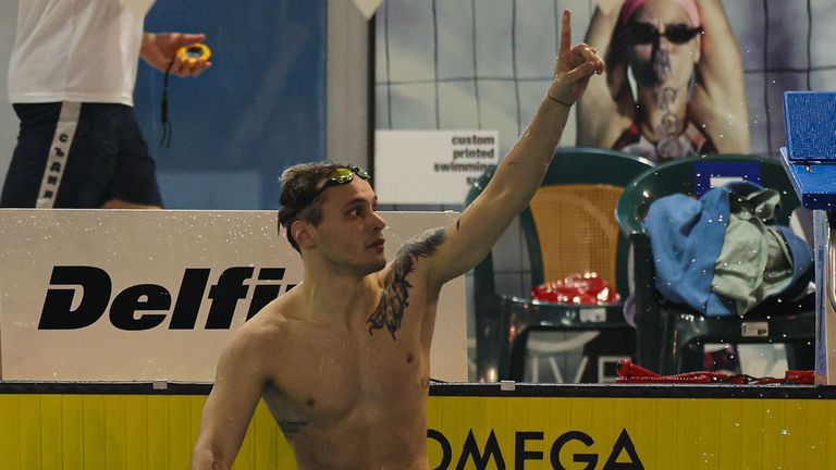 Българският плувец Антъни Иванов гостува в предаването Арена спорт, за