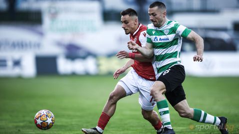  Черно море 0:0 ЦСКА, Илиан Илиев гледа мача от трибуните 