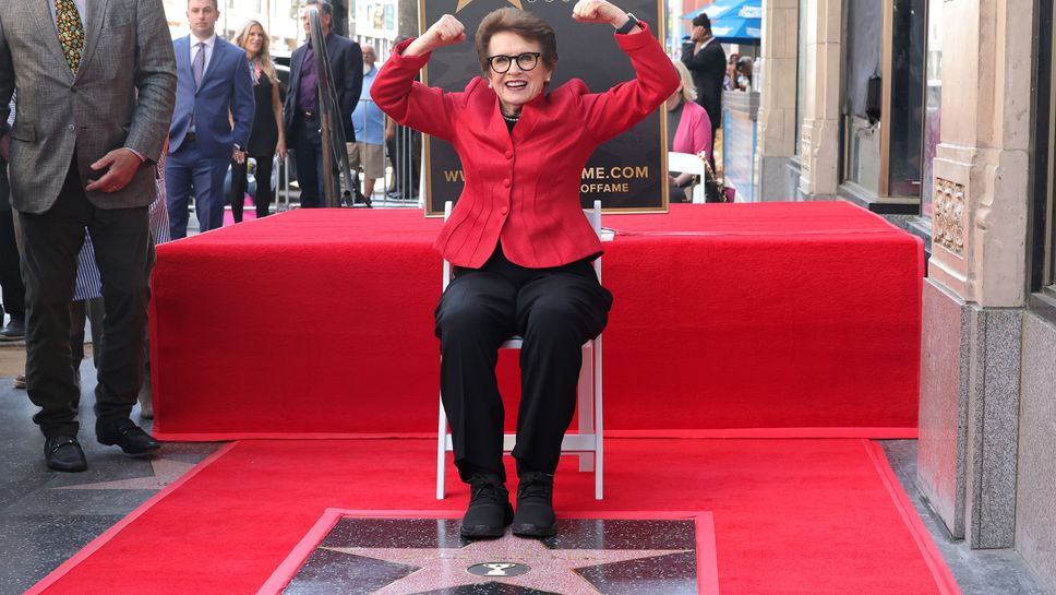 Великата американска тенисистка Били Джийн Кинг беше удостоена със собствена