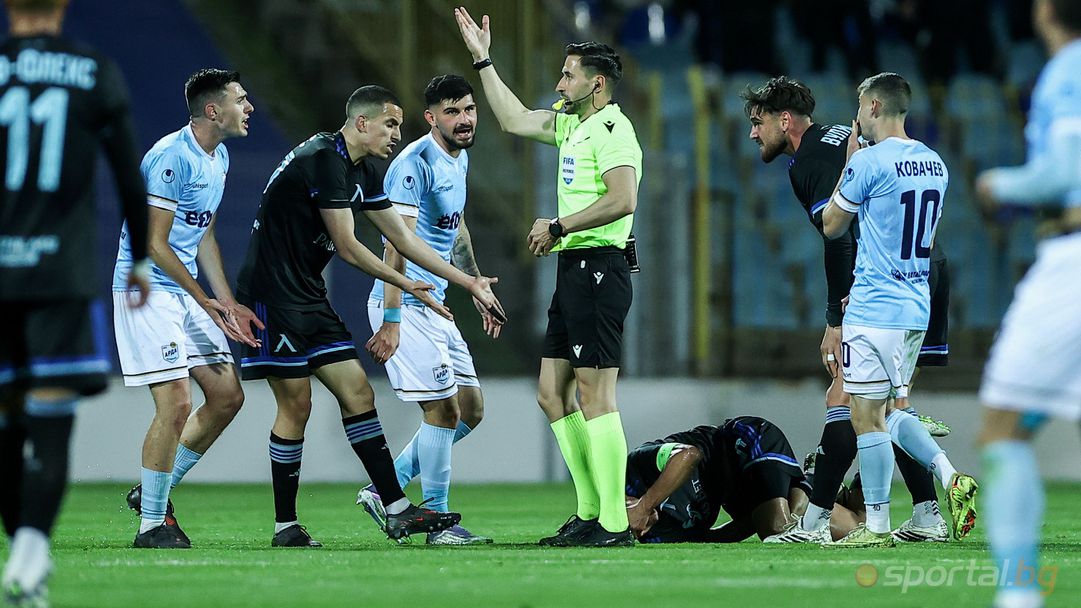 Съдийската комисия обяви дали е правилен червеният картон на Котев срещу Левски