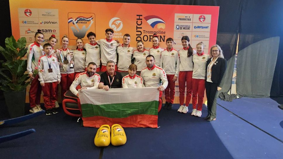 Финал и три полуфинала за българските състезатели във втория ден на EП по скокове на батут