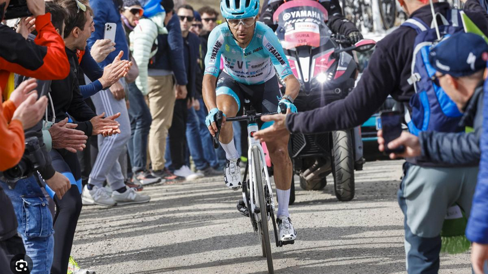 На 43-годишна възраст Доменико Поцовиво се завръща в професионалното колоездене