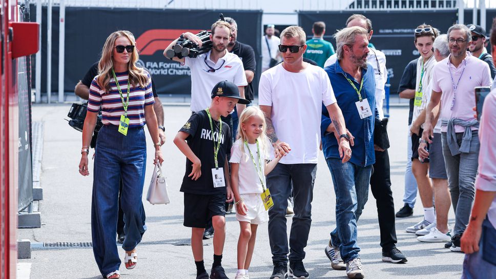 Голямата дъщеря на Кими Райконен също подкара картинг