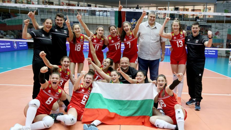 България U16 на ЕвроВолей 2021 след разгром над Финландия (видео + снимки)🏐