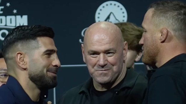 Топурия и Гейджи застанаха лице в лице на пресконференция преди UFC Белия дом