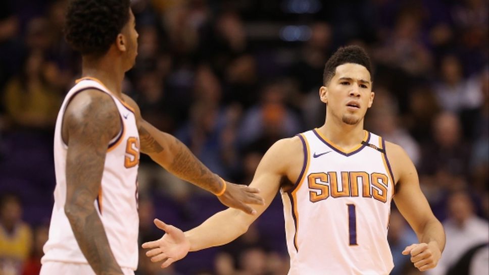 Букър с 8 точки за 37 секунди, Финикс обърна Атланта