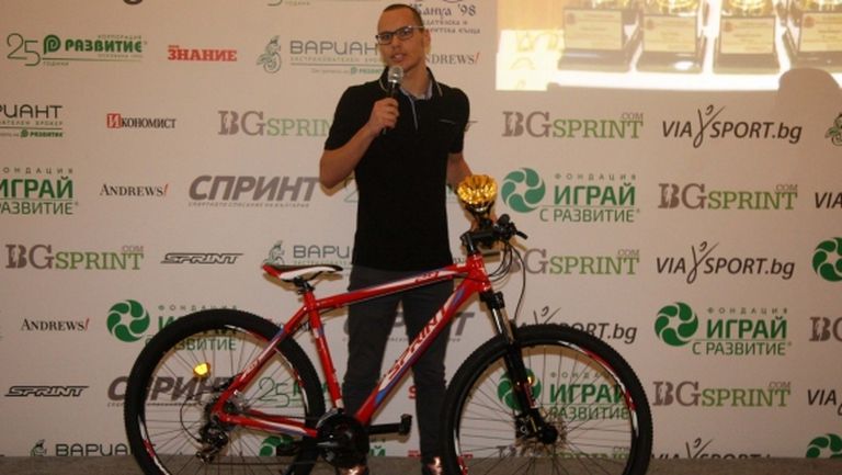 Антъни Иванов с втори приз за №1 при младите спортисти