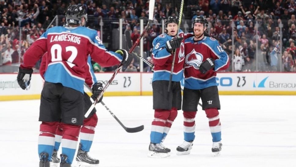 Колорадо разгроми Минесота в регионалното дерби