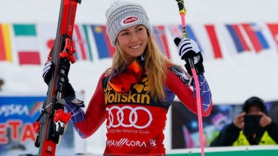 Микаела Шифрин с втора победа в Кранска гора и 40-и успех в кариерата си