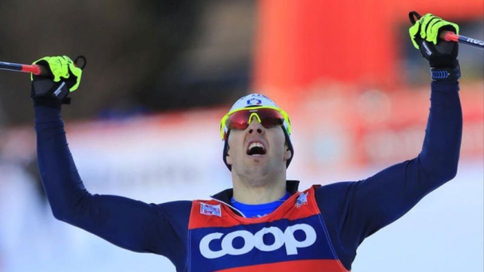 Федерико Пелегрино и Хана Фалк спечелиха спринтовете от СК по ски-бягане