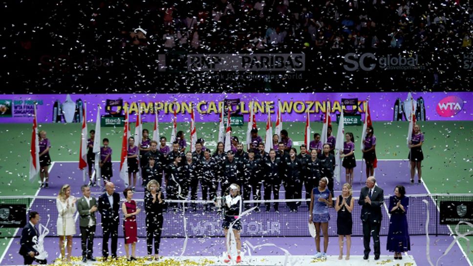 Финалите на WTA се местят в Китай