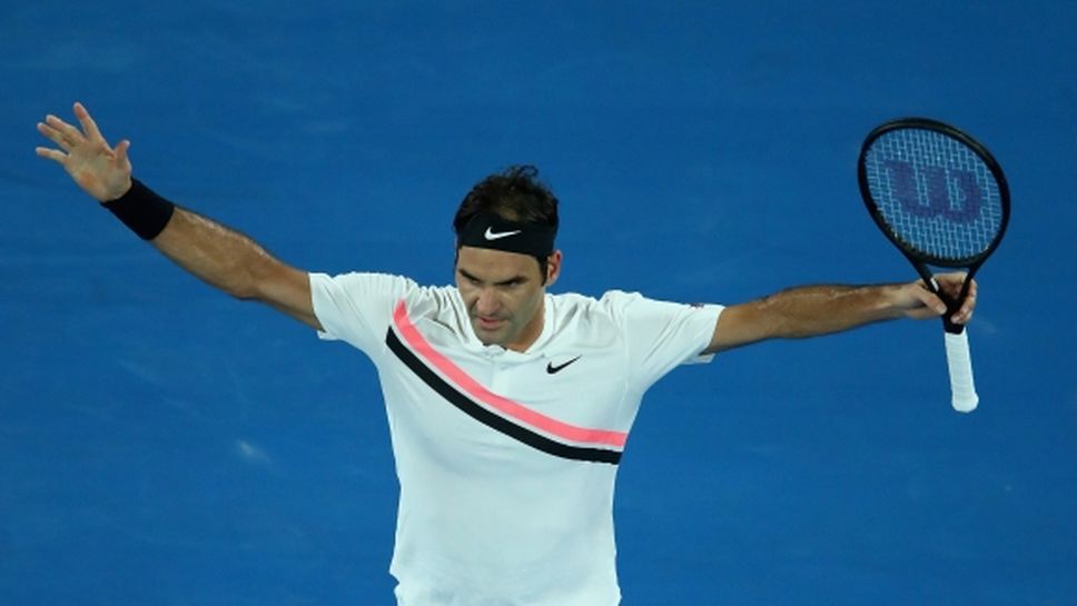Федерер все така безмилостен в Australian Open