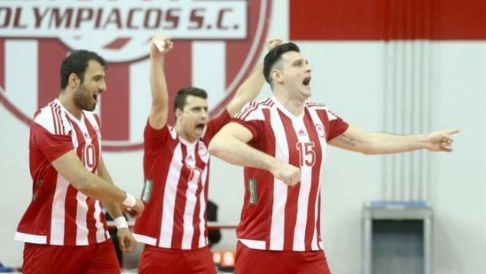 Перфектен Тодор Алексиев с 10 точки, Олимпиакос с 14 от 14 в Гърция