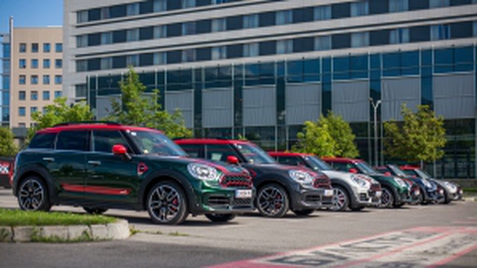 Пълната гама на моделите MINI John Cooper Works бяха представени в България