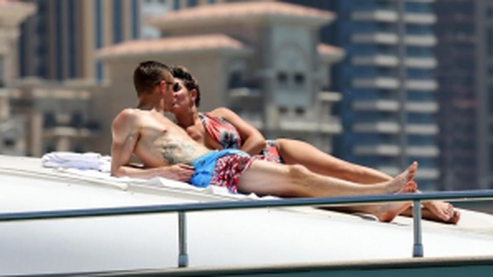 Джейми Варди разпуска в Дубай