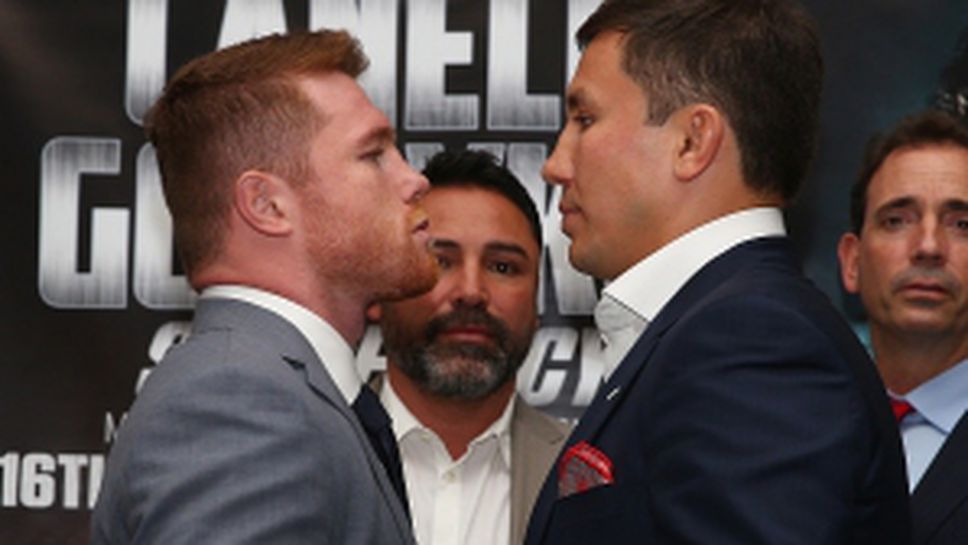 Головкин и Канело застанаха един срещу друг в Лондон