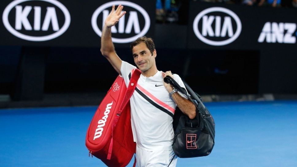 Федерер е третият най-възрастен финалист в Мелбърн