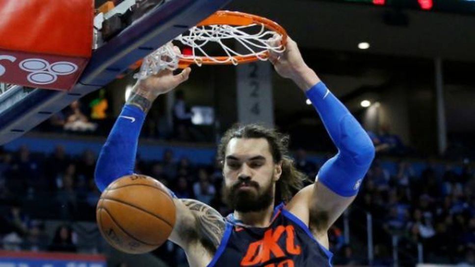 Оклахома Сити надви Филаделфия за осмата си поредна победа в НБА