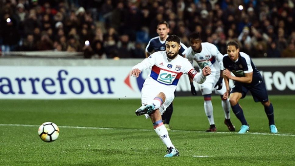 Лион на 1/4-финал за Купата на Франция след пауза от 6 години (видео)