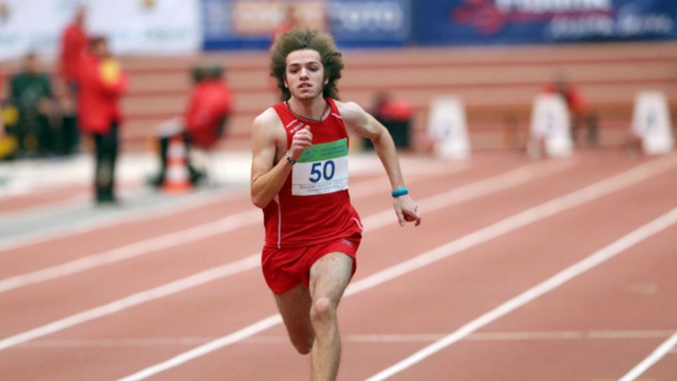 Веселин Живков №1 на Балканите с 6.83 секунди