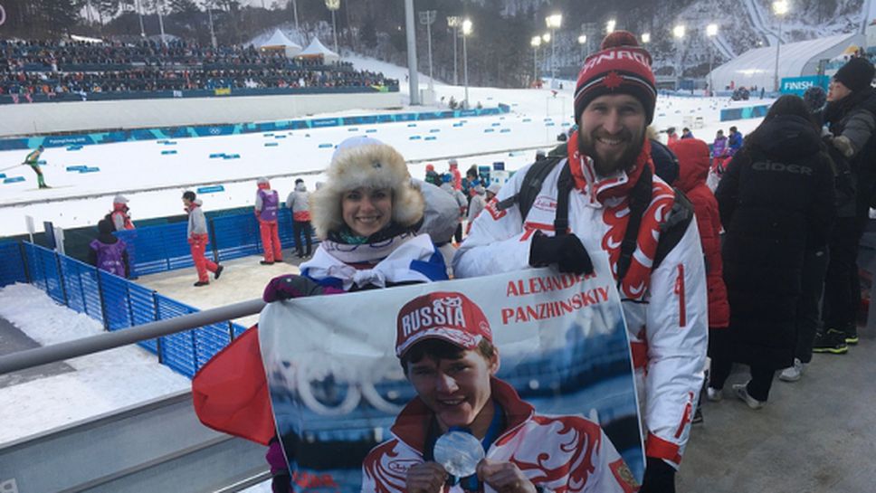 Президентът на МОК Томас Бах  посети руските спортисти в ПьонЧанг