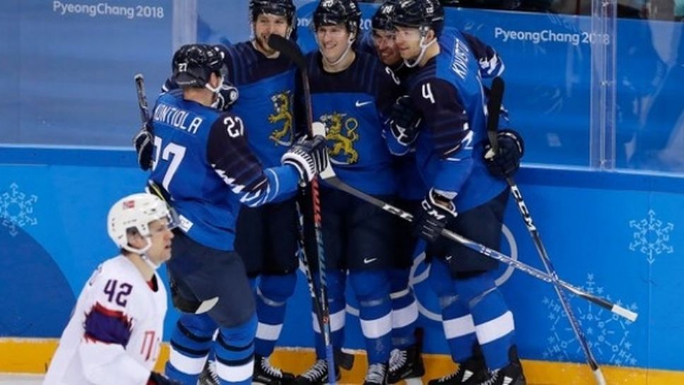 Финландия вкара пет гола във втори пореден мач на Олимпиадата