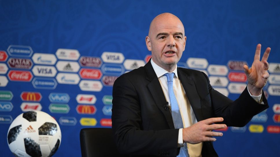 Босът на ФИФА с революционни идеи - премахва зимните трансфери и спира милионите на агентите