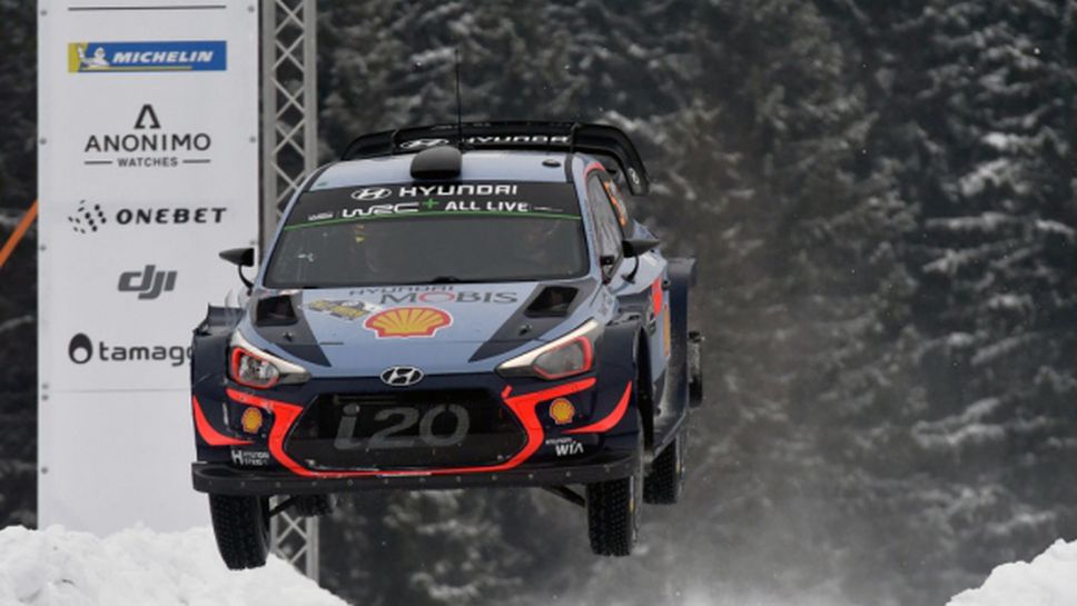 Нювил е новият лидер във WRC след безапелационна победа на рали Швеция
