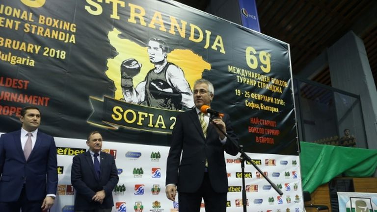 Главният секретар на ММС Асен Марков участва в откриването на международния боксов турнир “Странджа“