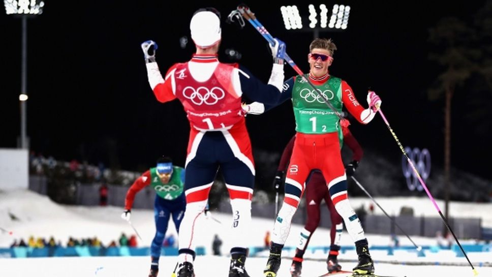 Норвегия спечели отборния спринт при мъжете