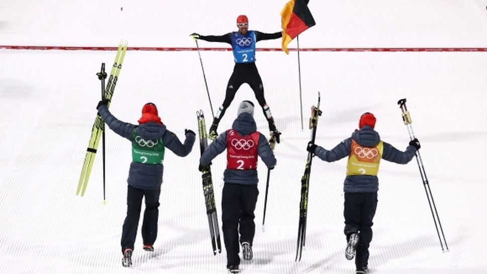 Германия записва най-успешните си Зимни олимпийски игри