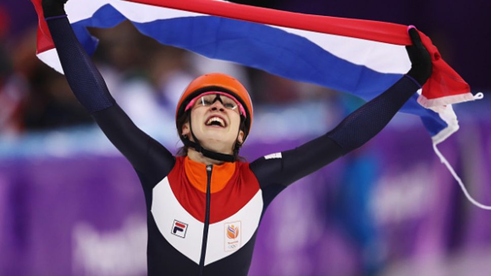 Сузане Шултинг е новата олимпийска шампионка в шорттрека на 1000 метра