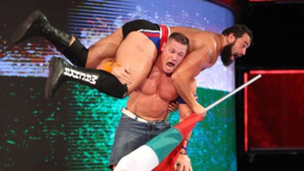 Мач с флагове: Русев - Джон Сина