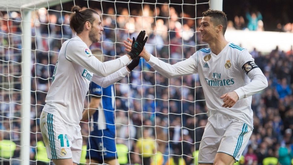 Реал Мадрид напълни мрежата на още един съперник (видео+галерия)